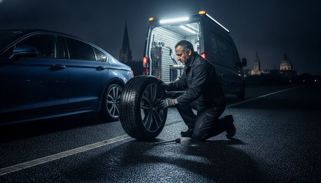 Emergency Mobile Tyre Fitting Cambridge: Your 24/7 Roadside Recovery Guide