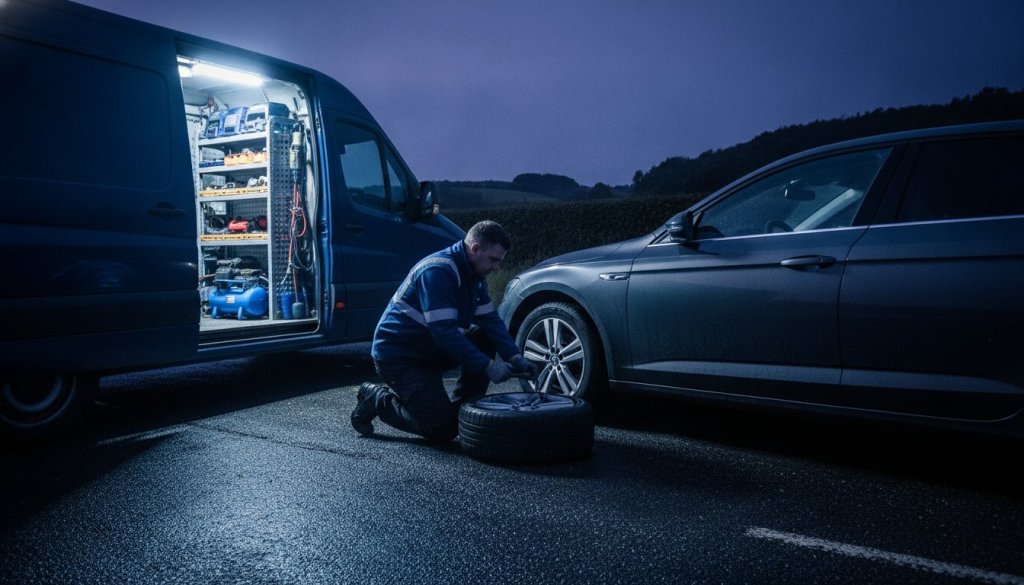 Emergency mobile tyre fitting Kent: 5 star rated service