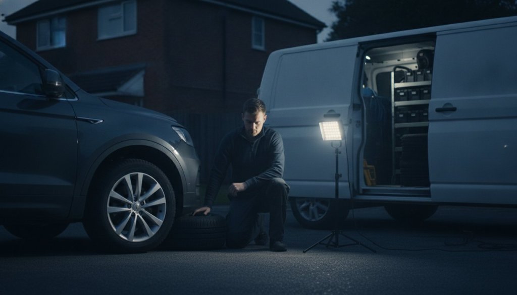 Flat tyre repair at home Essex: 5-star mobile help 2026