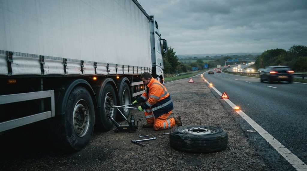 Lorry Tyre Assistance M25: Rapid Roadside HGV Tyre Solutions